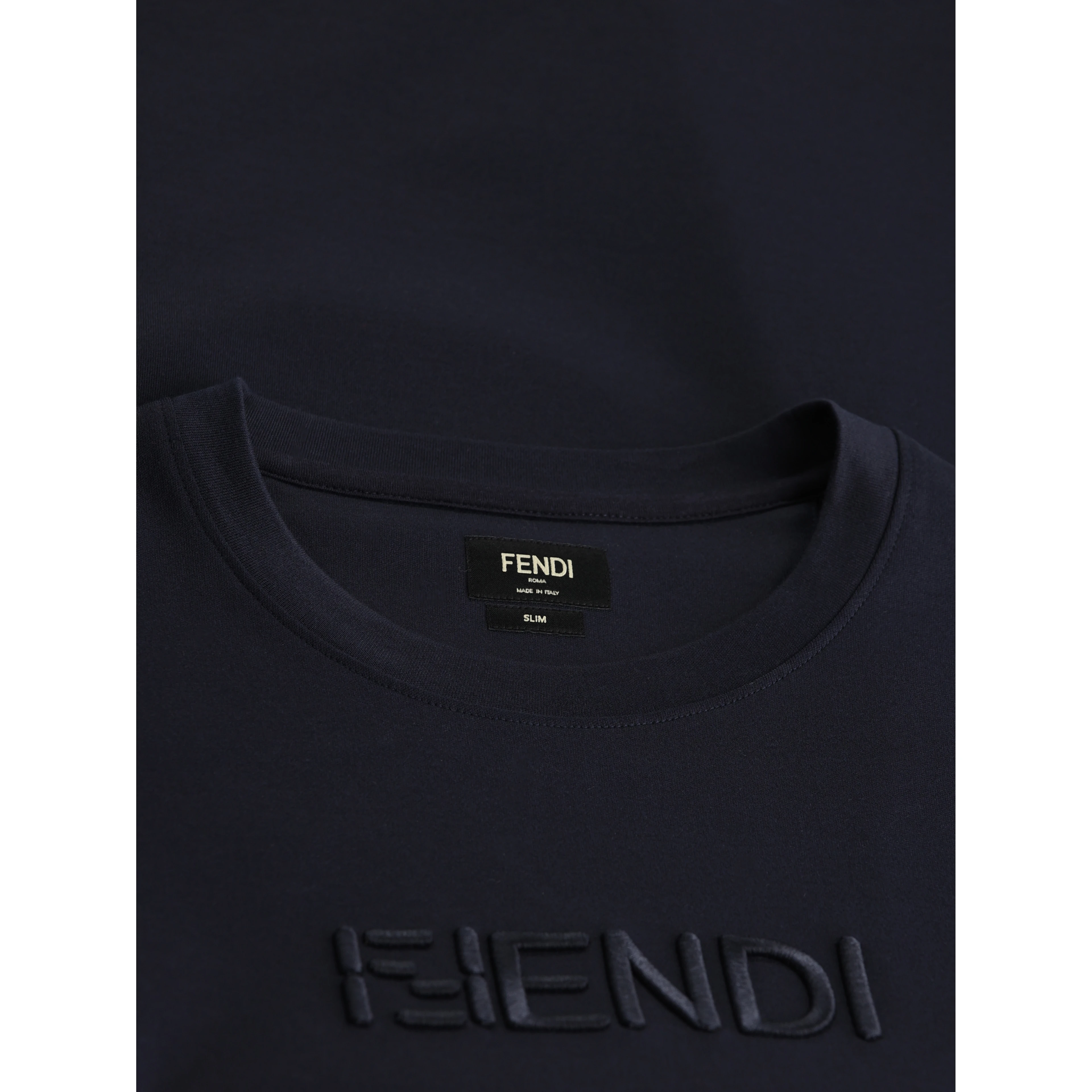 Fendi T-shirts and Polos Blue