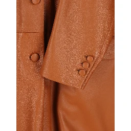 معطف فندي بني