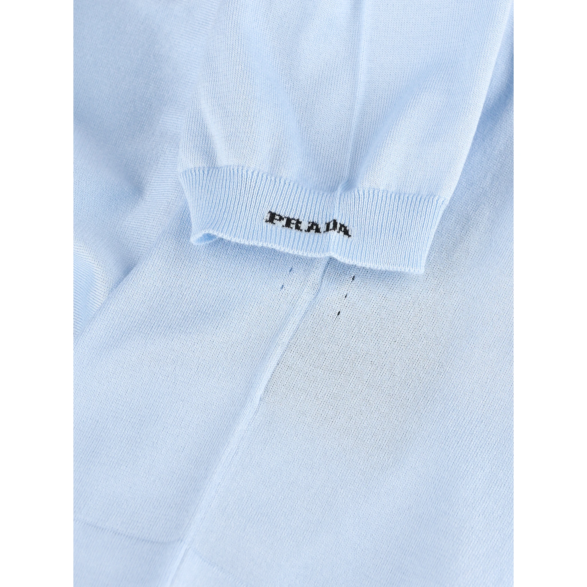 Prada Sweaters Clear Blue