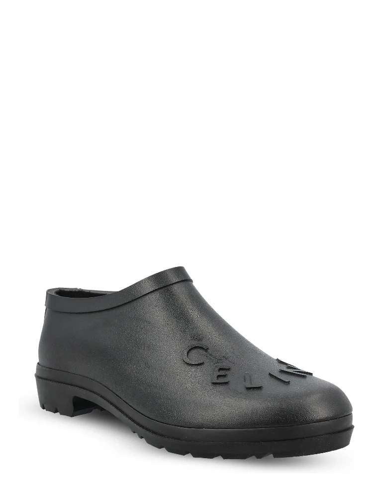 حذاء مسطح أسود من سيلين alternative