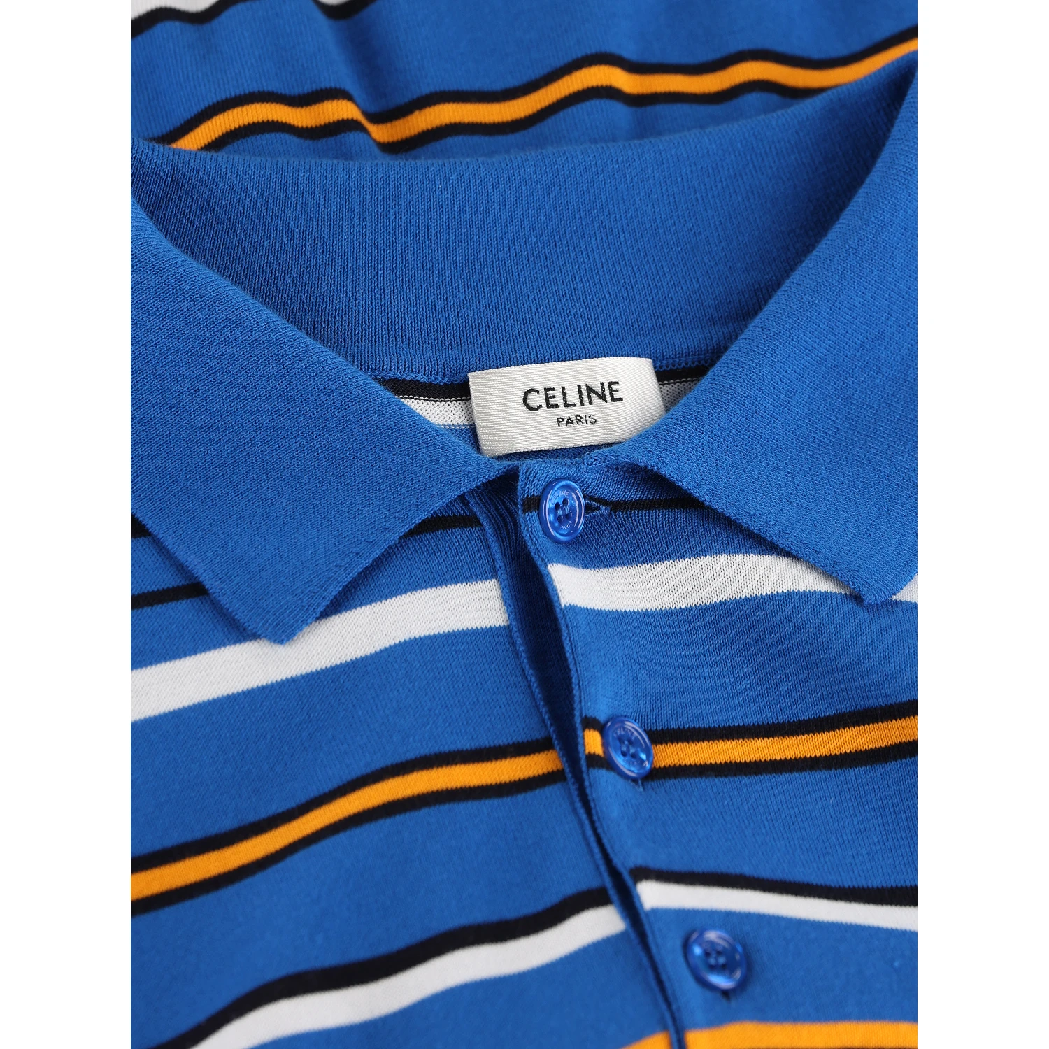 Céline T-shirts and Polos Blue