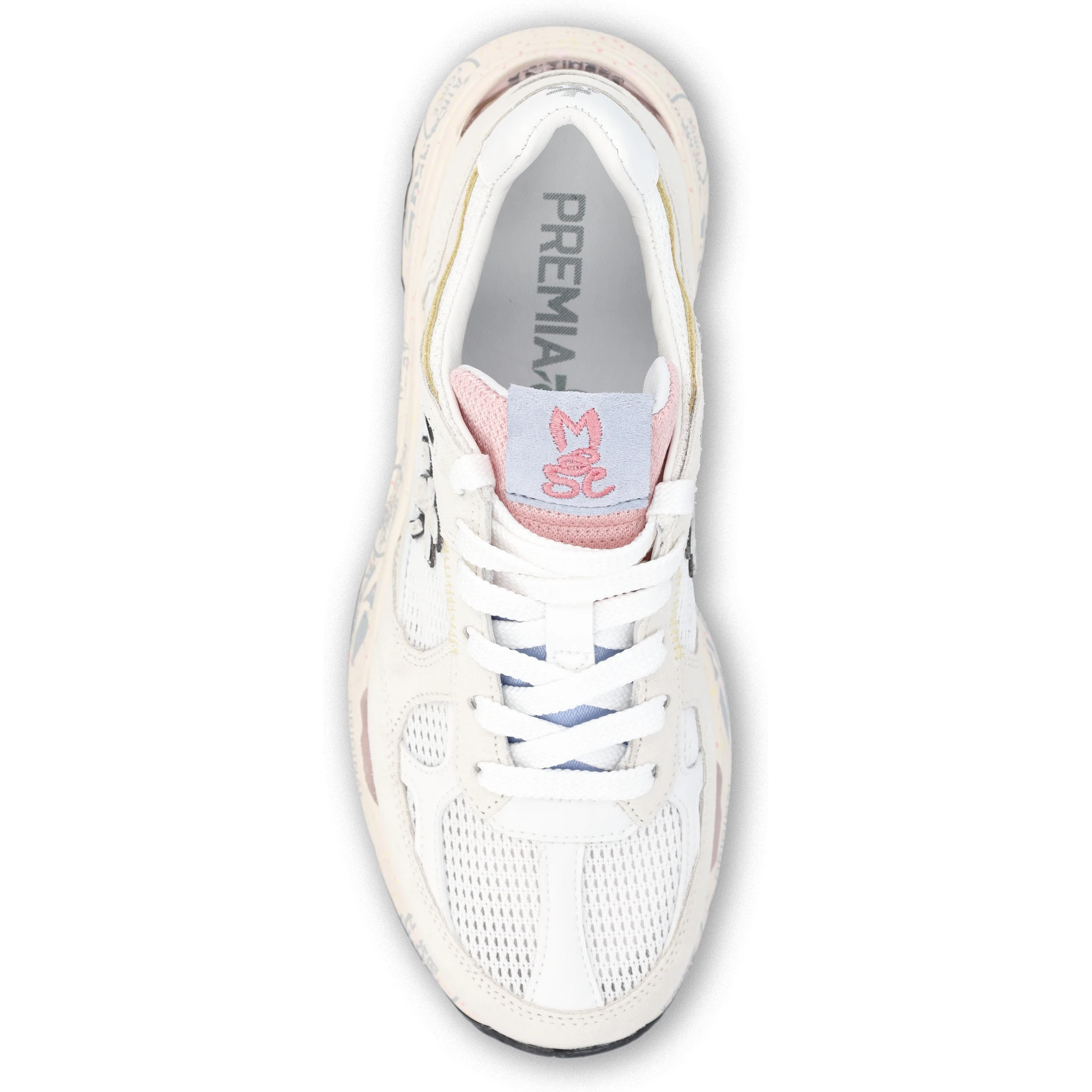 حذاء رياضي بريميتا أبيض