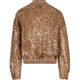 جاكيتات برونيلو كوتشينيلي بنية اللون