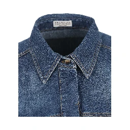 قمصان برونيلو كوتشينيللي باللون الأزرق