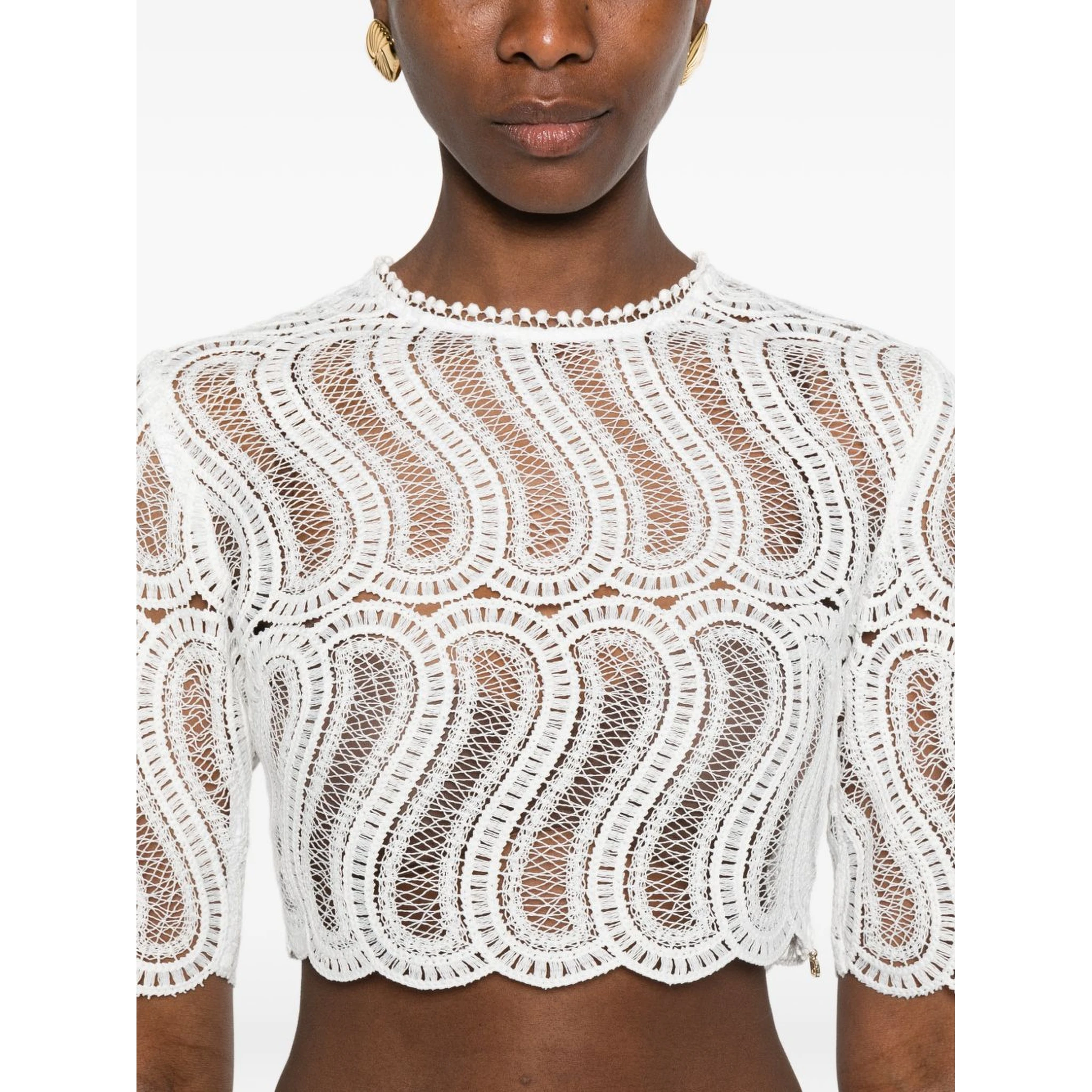 RAQUEL DINIZ Top White