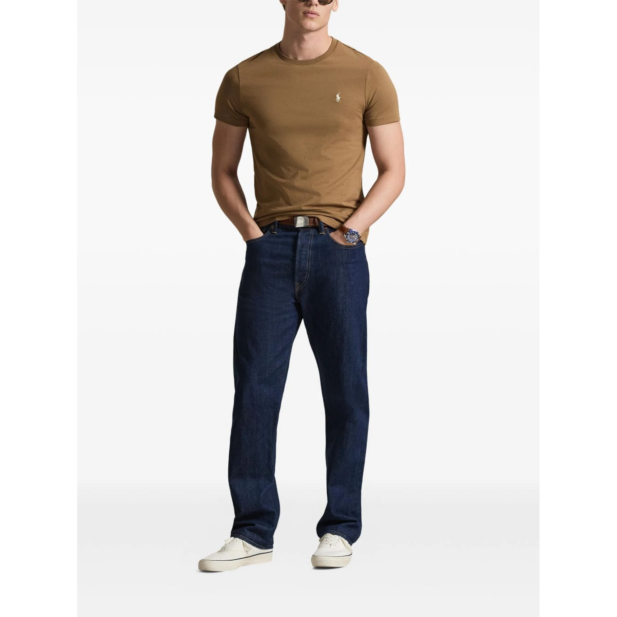 Polo Ralph Lauren T-shirts and Polos Brown