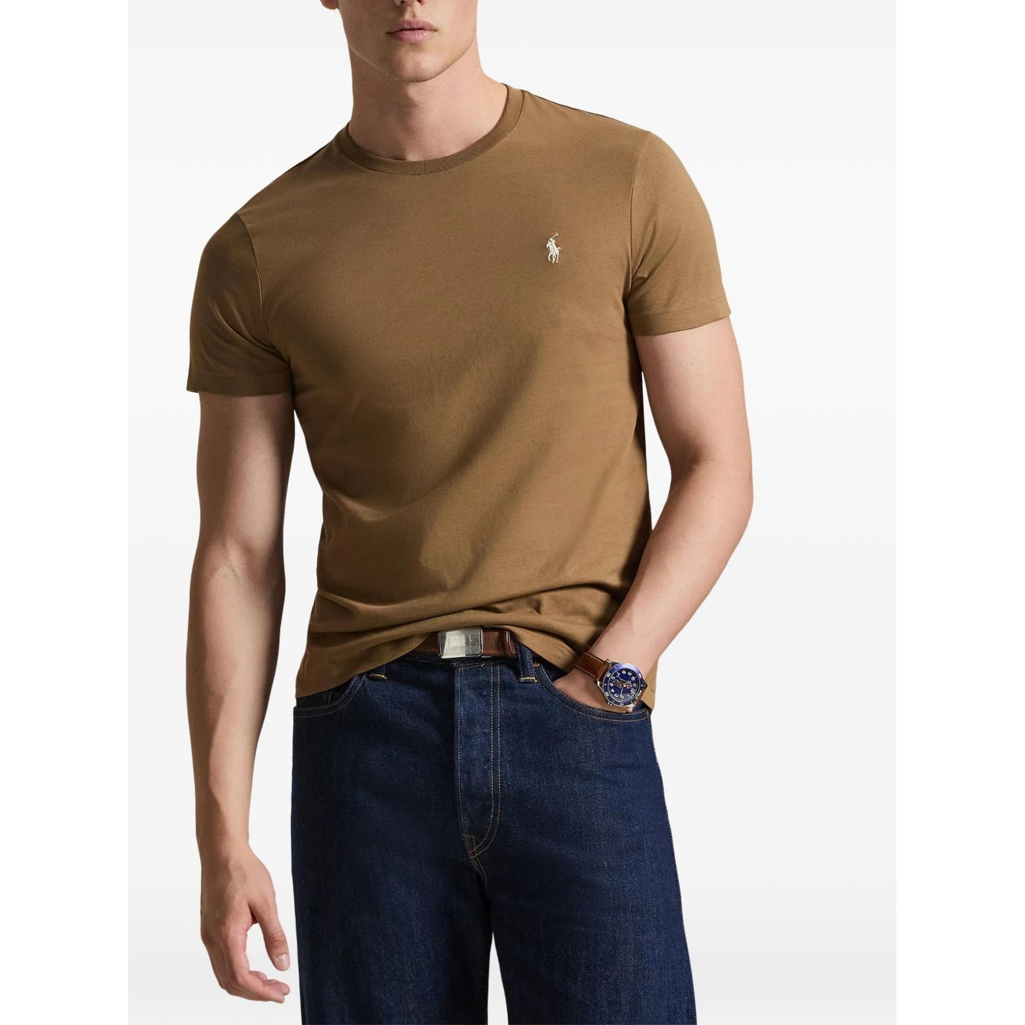 Polo Ralph Lauren T-shirts and Polos Brown