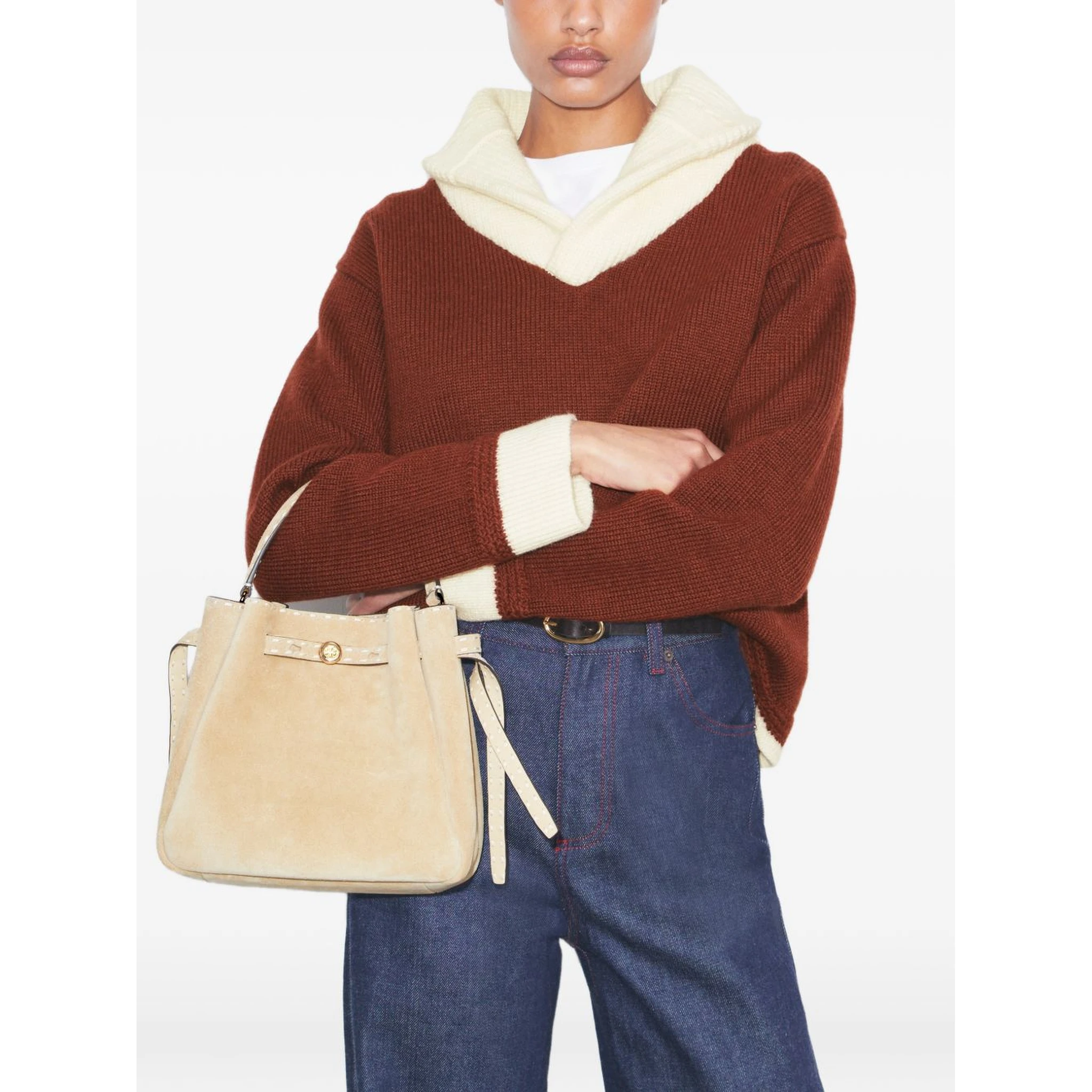 Tory Burch Bags.. Cream