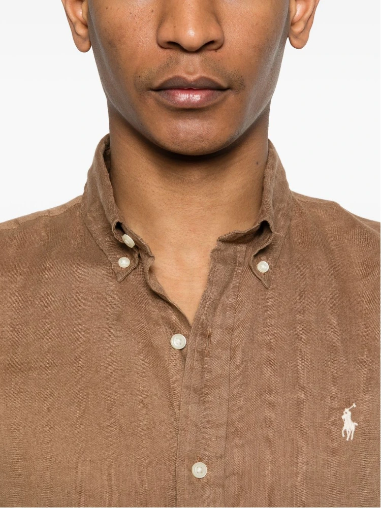 Polo Ralph Lauren Shirts Brown alternative