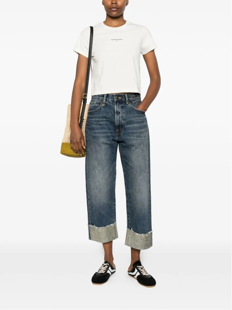 تيشيرتات وبولو من MAISON KITSUNE باللون البيج alternative