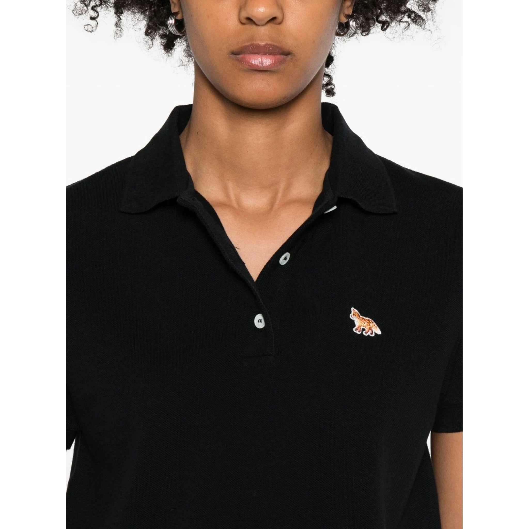 MAISON KITSUNE' T-shirts and Polos Black