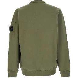 Stone Island Sweaters Green