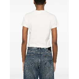 تيشيرتات وبولو من MAISON KITSUNE باللون البيج