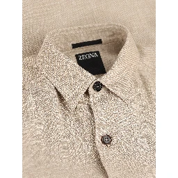 ZEGNA Shirts Beige