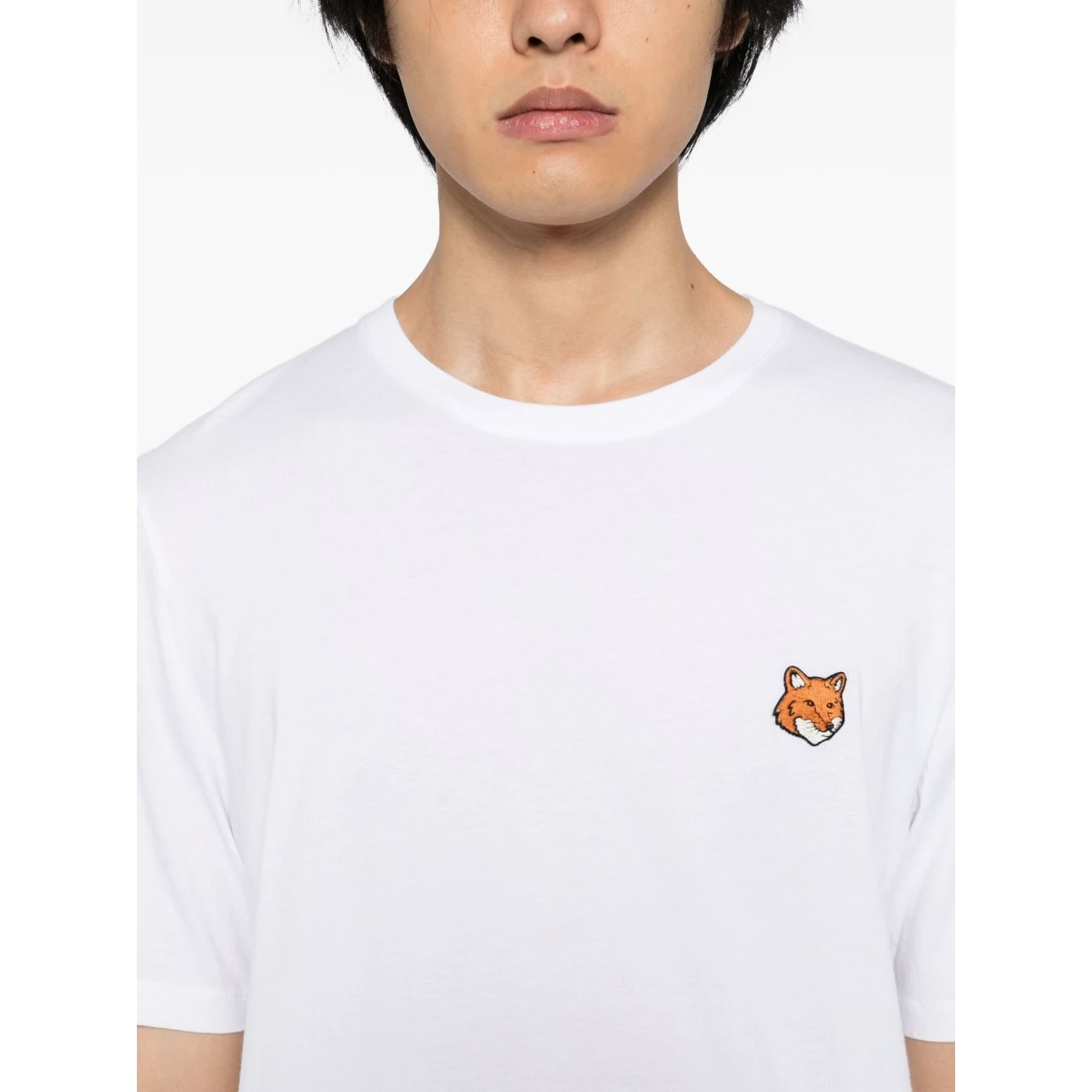 MAISON KITSUNE' T-shirts and Polos White