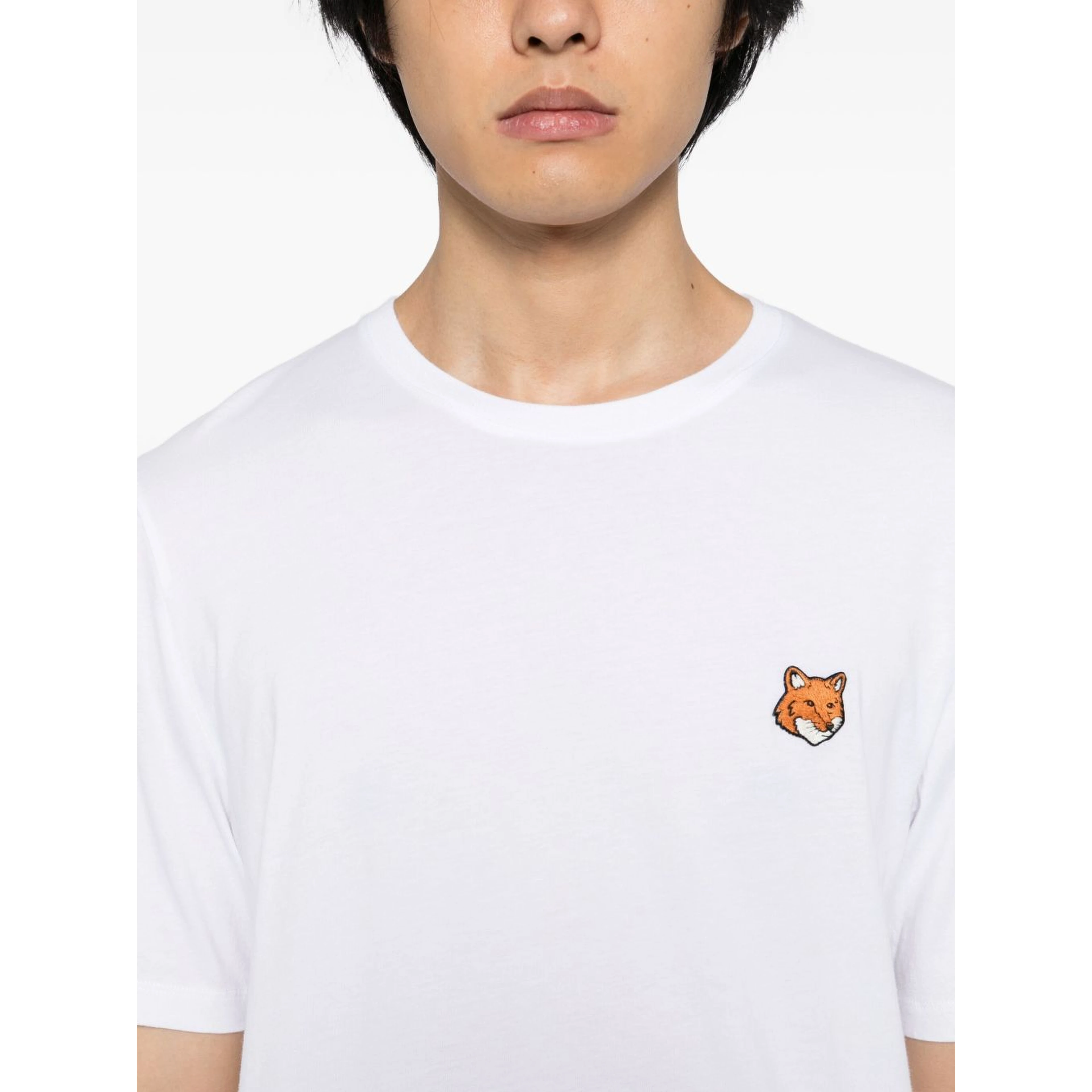 MAISON KITSUNE' T-shirts and Polos White