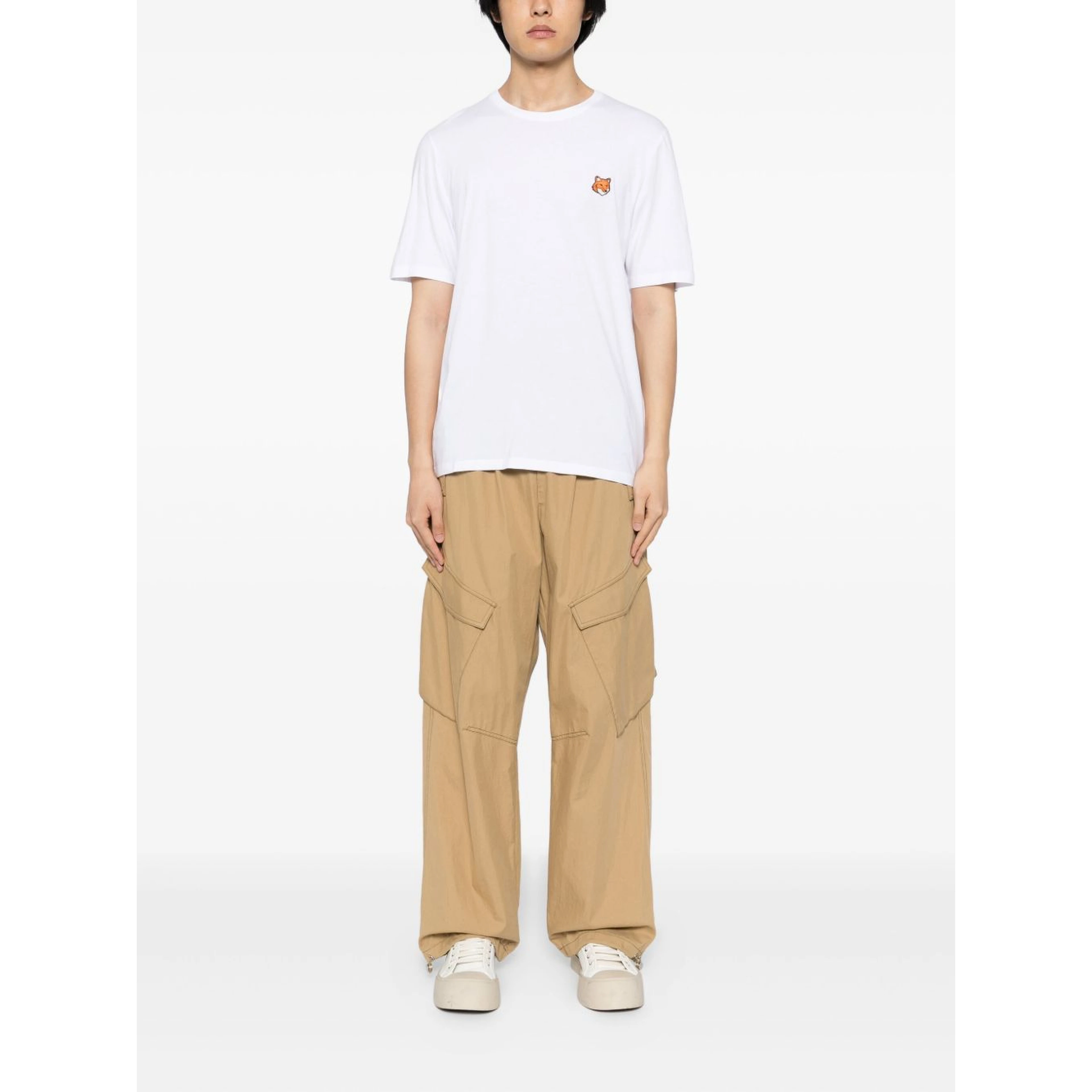 MAISON KITSUNE' T-shirts and Polos White