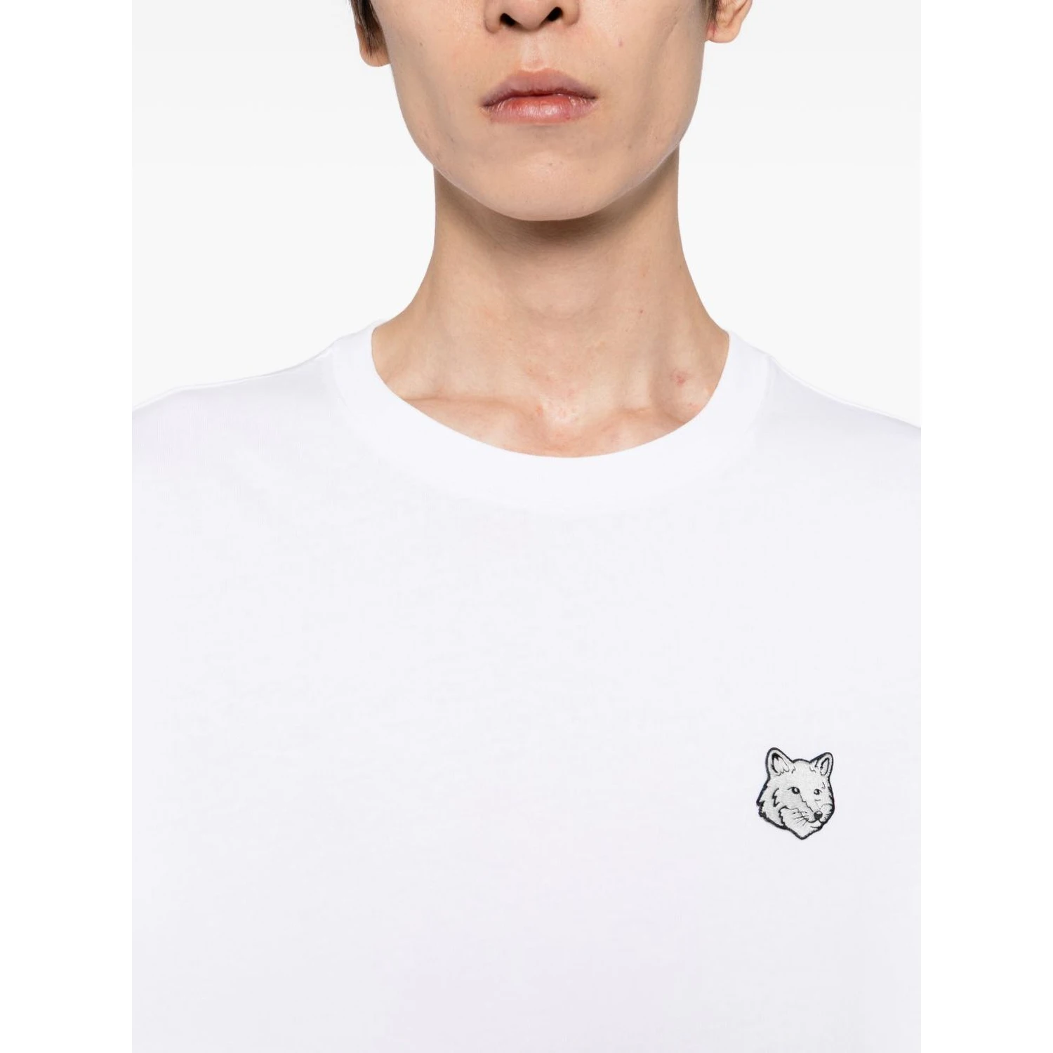 MAISON KITSUNE' T-shirts and Polos White
