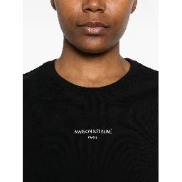 MAISON KITSUNE' T-shirts and Polos Black