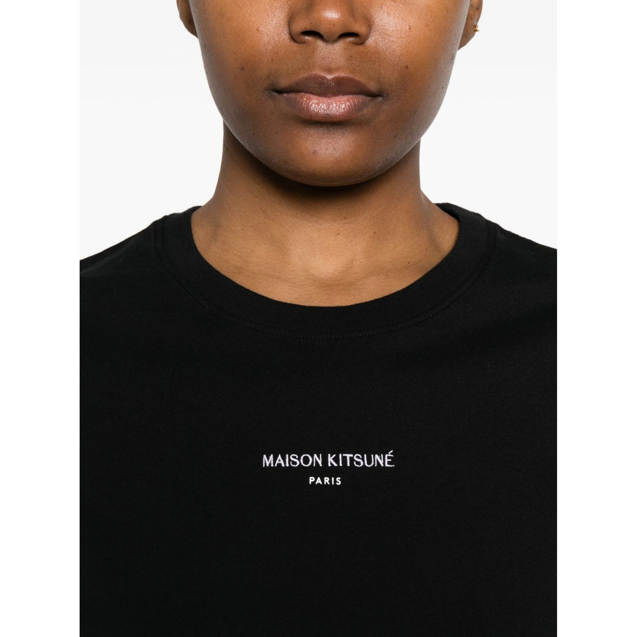 MAISON KITSUNE' T-shirts and Polos Black