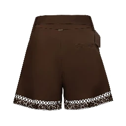 Twin-set Shorts Brown