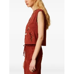 Twin-set T-shirts and Polos Brown