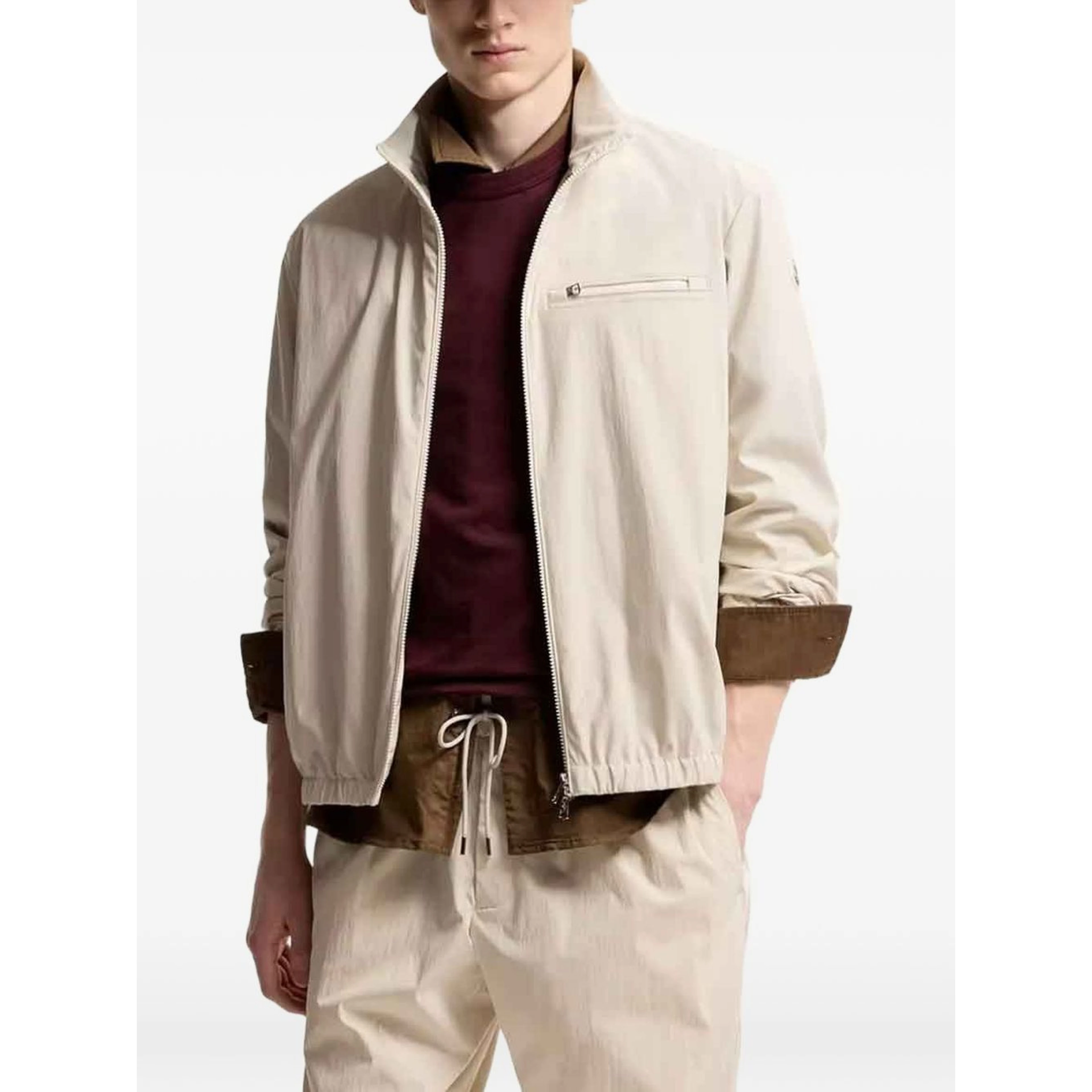 Moncler Jackets Beige
