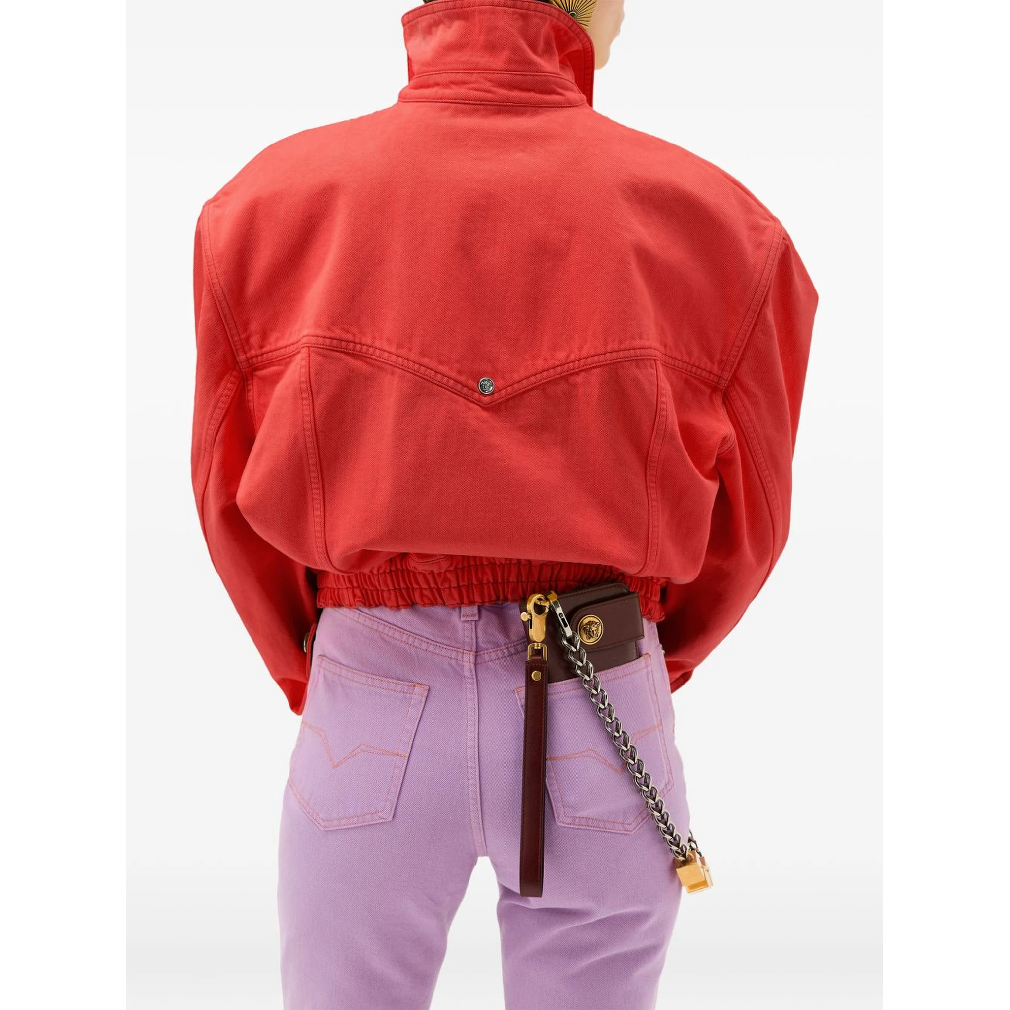 Versace Jackets Red