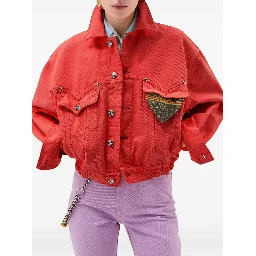 Versace Jackets Red
