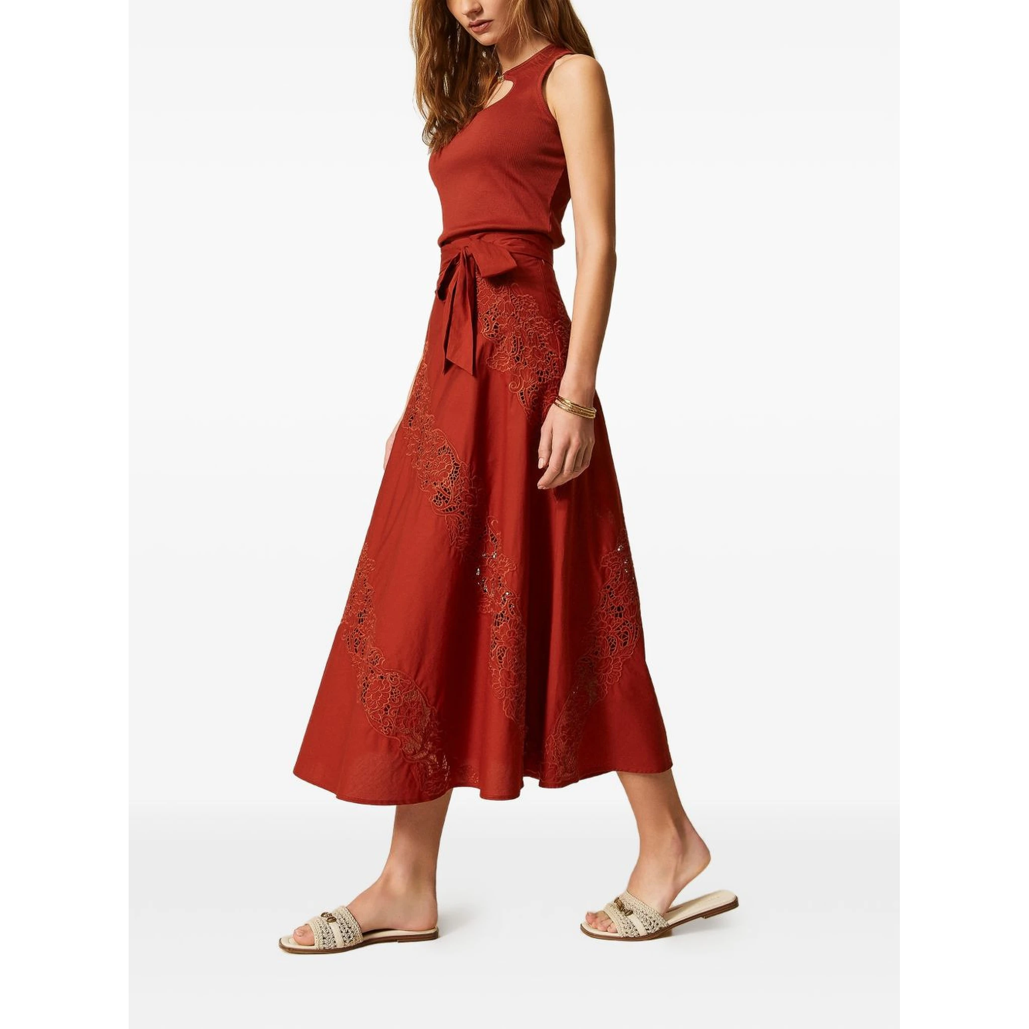 Twin-set Skirts Brown