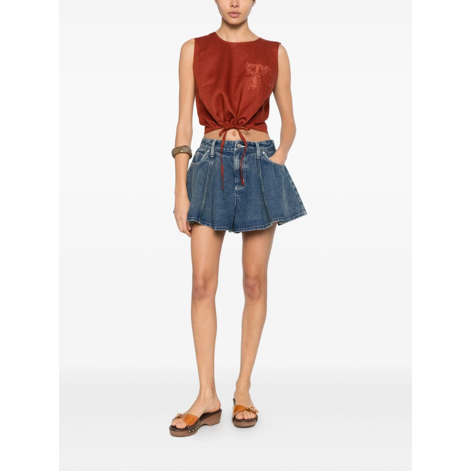 Twin-set Top Brown