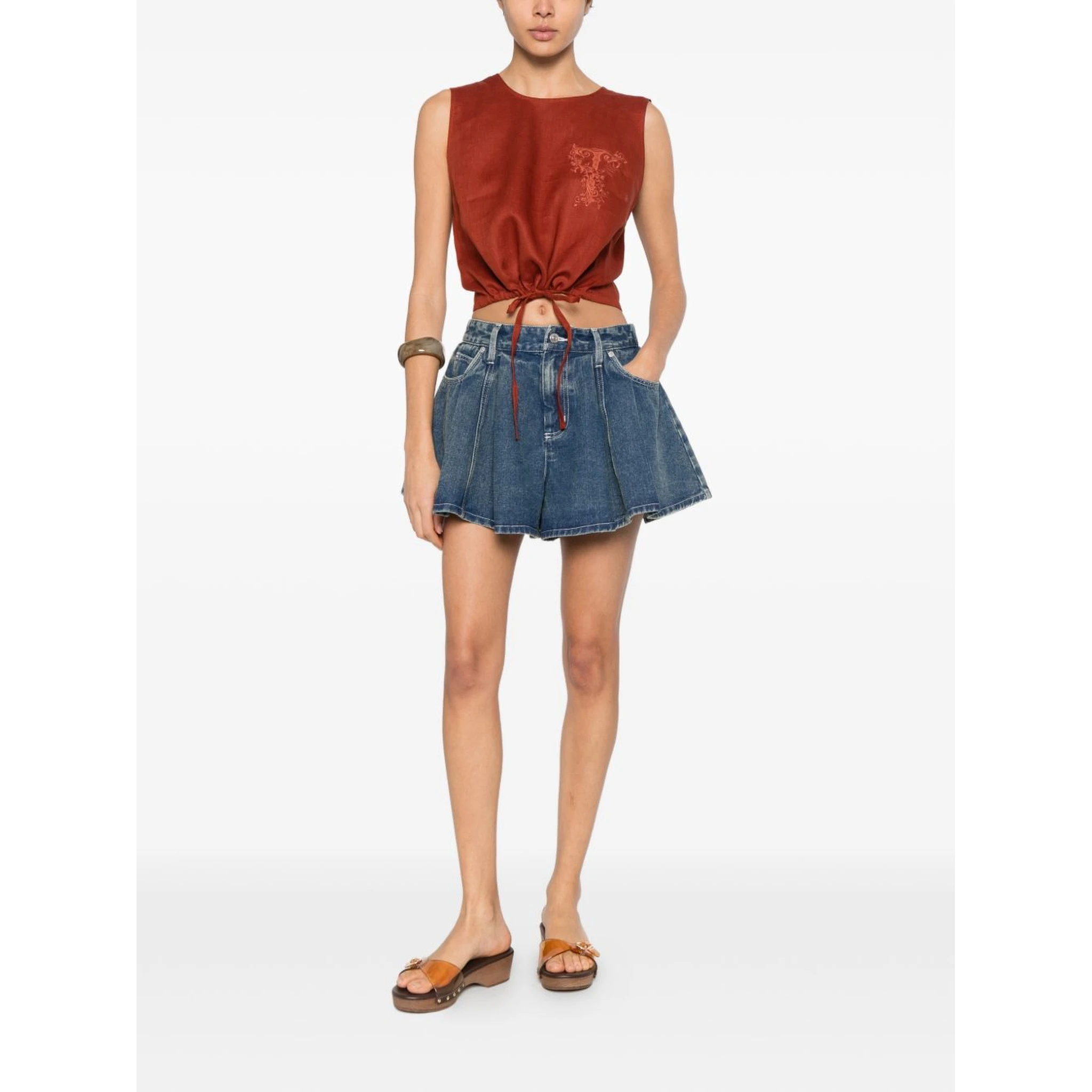Twin-set Top Brown