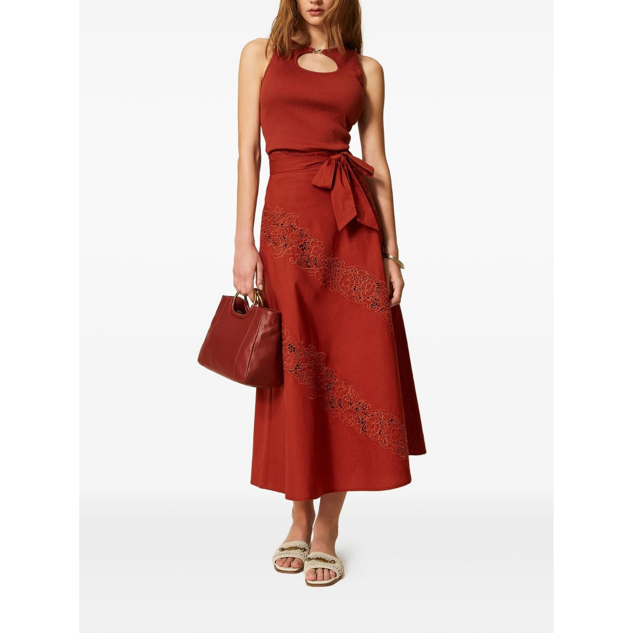 Twin-set Skirts Brown