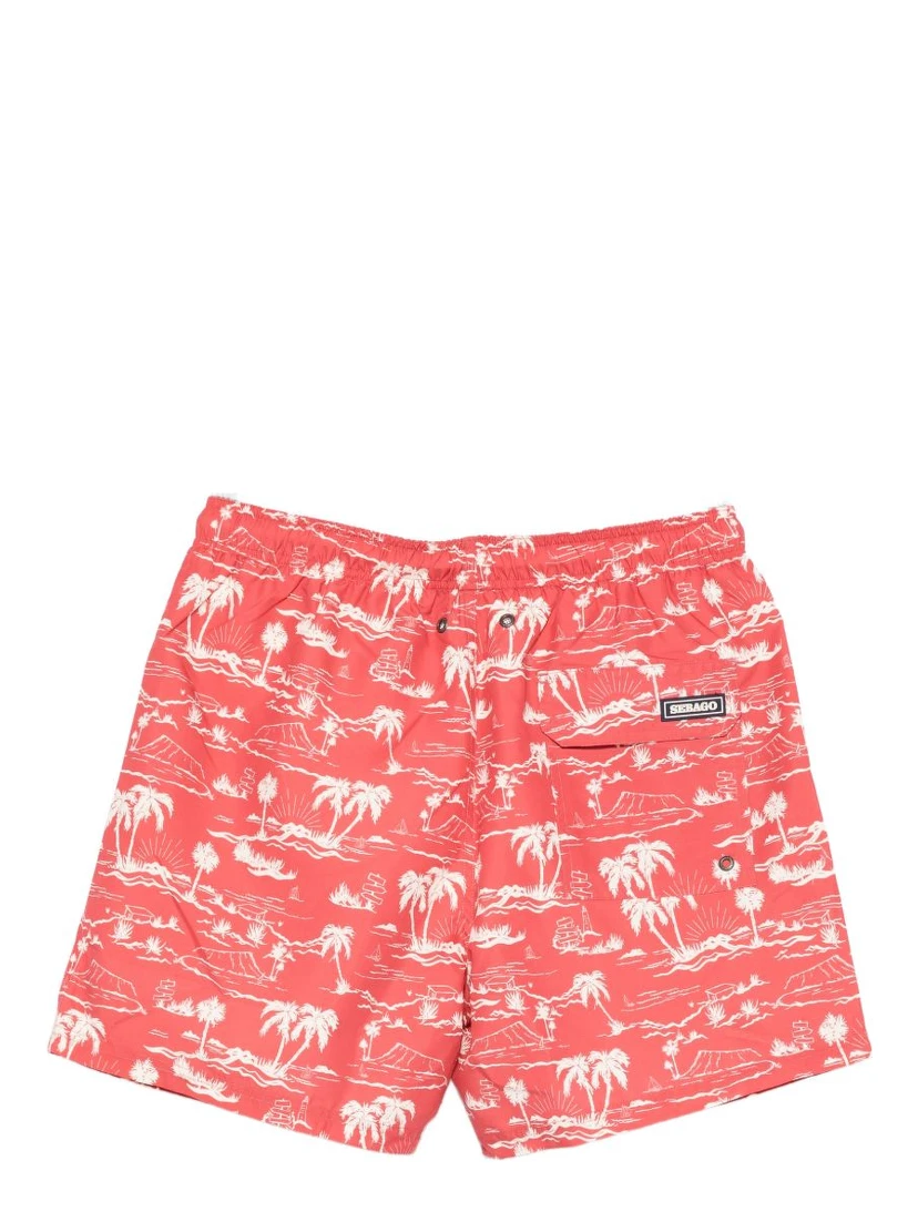 Sebago Sea clothing Red