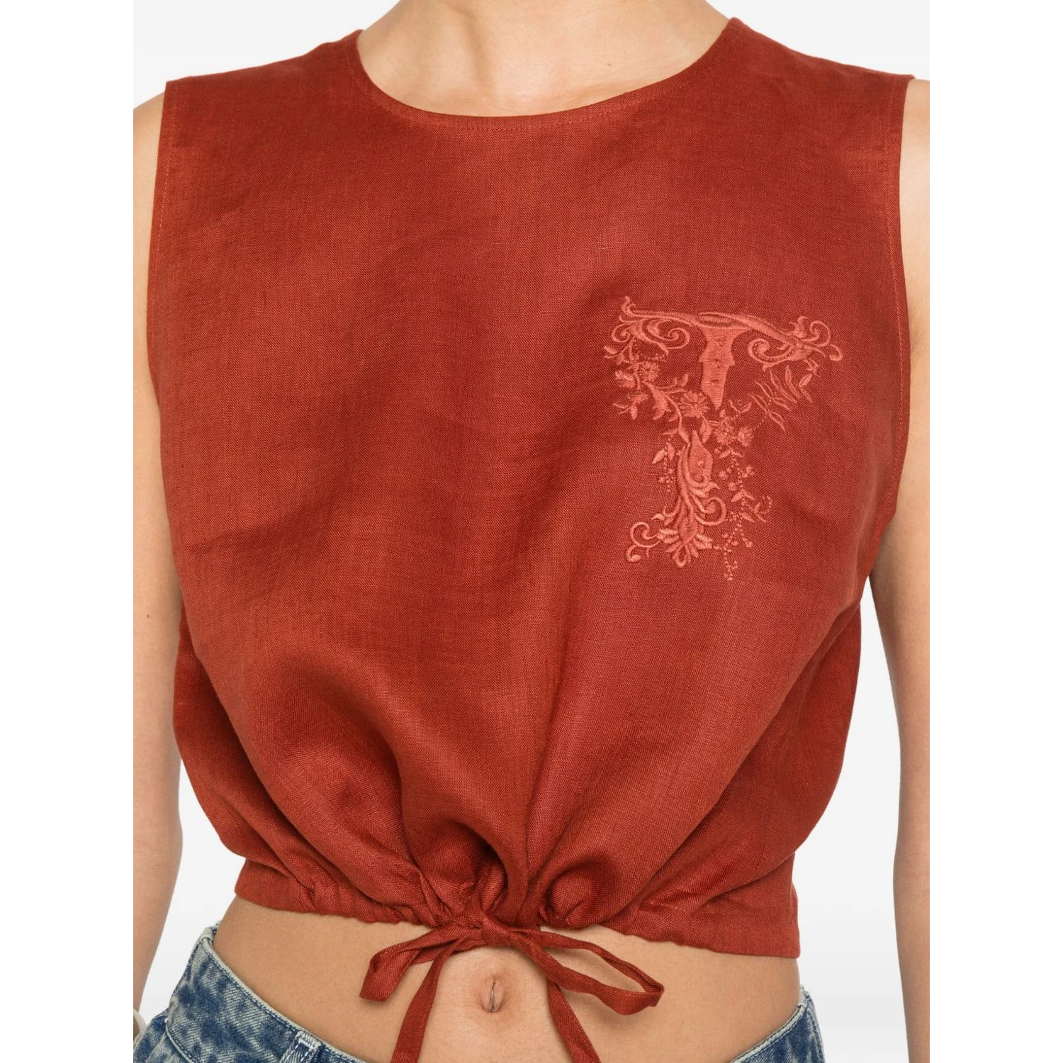 Twin-set Top Brown