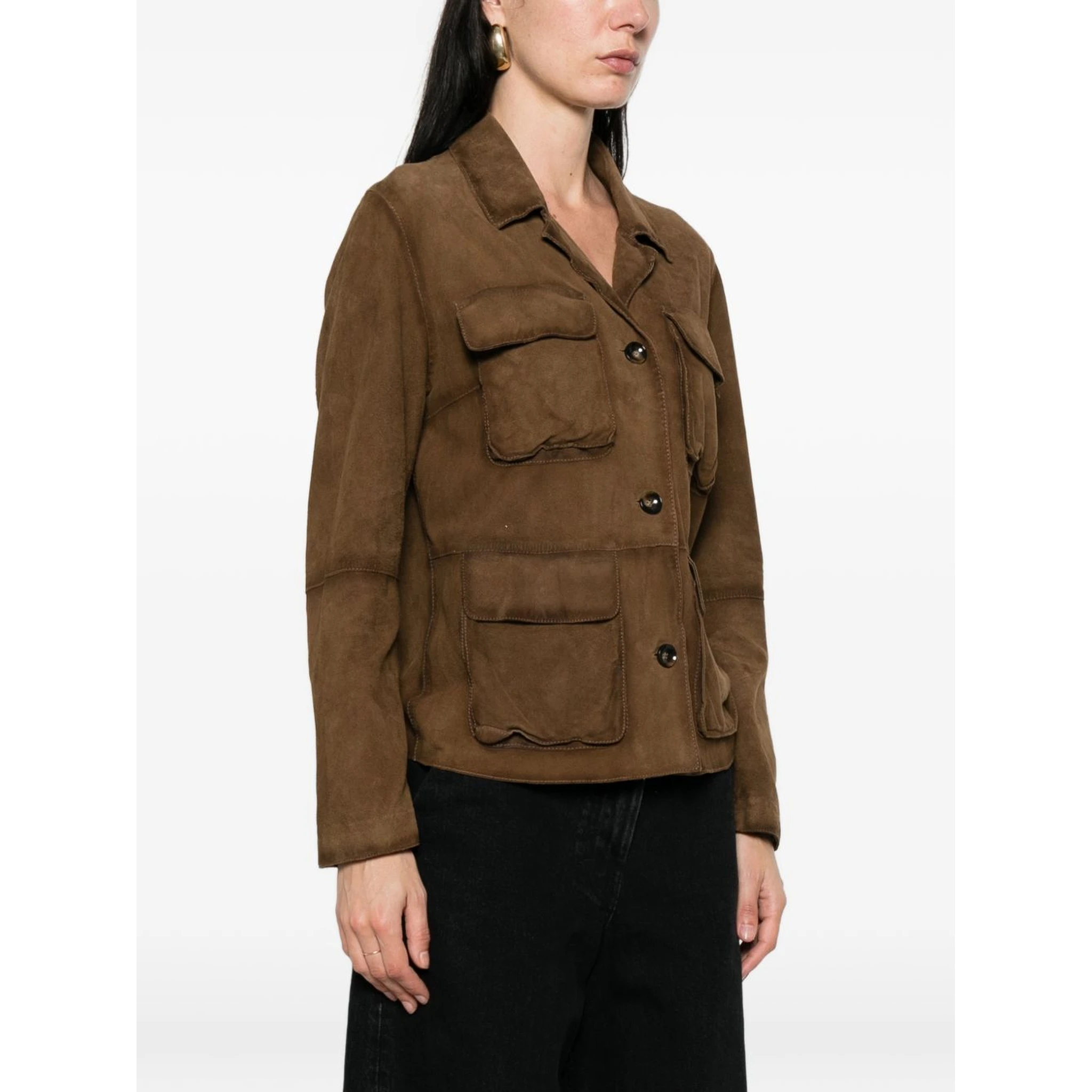 THE JACK AND JACKIE LEATHERS Jackets Grey