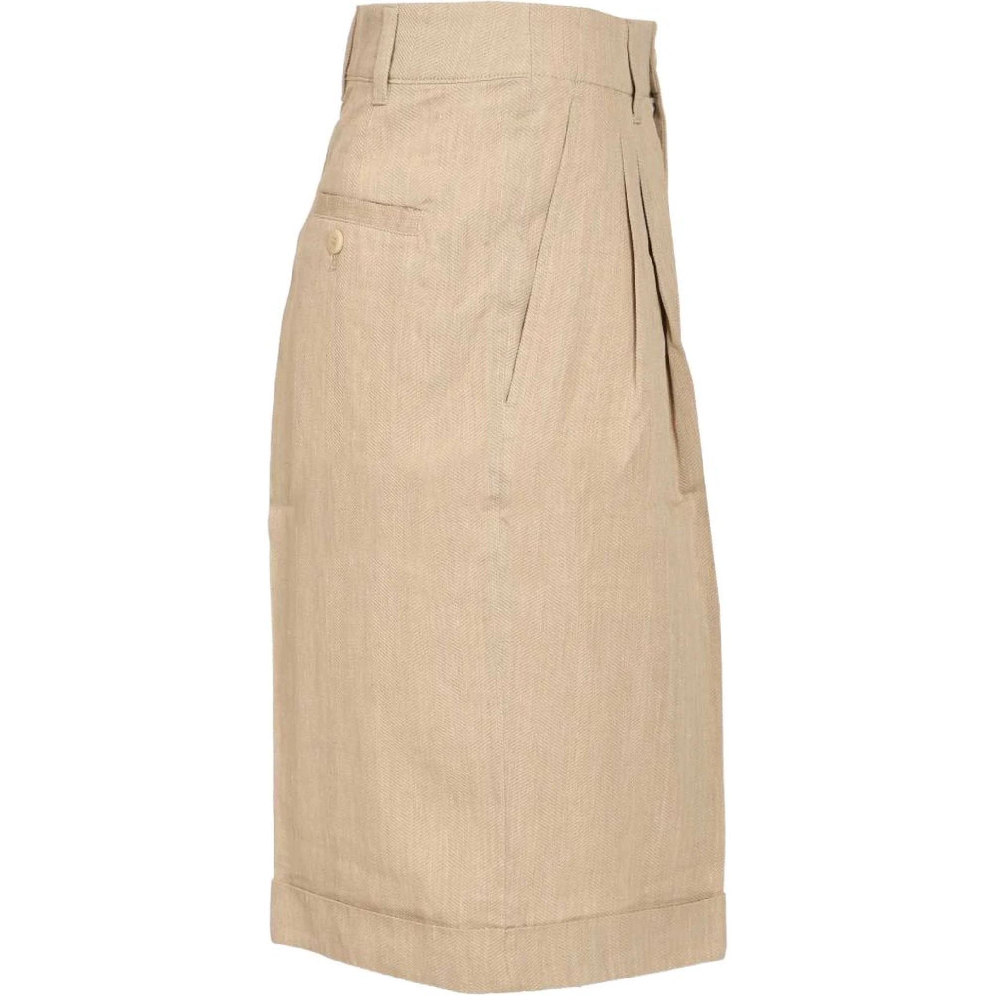 JACQUEMUS Shorts Beige