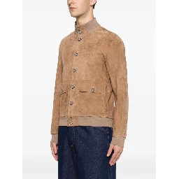 THE JACK AND JACKIE LEATHERS Jackets Beige