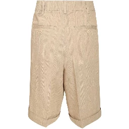 JACQUEMUS Shorts Beige