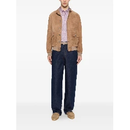 THE JACK AND JACKIE LEATHERS Jackets Beige