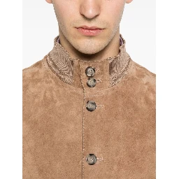 THE JACK AND JACKIE LEATHERS Jackets Beige