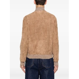 THE JACK AND JACKIE LEATHERS Jackets Beige
