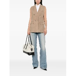 THE JACK AND JACKIE LEATHERS Jackets Beige