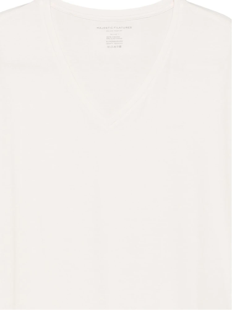 Majestic Filatures T-shirts and Polos Beige alternative