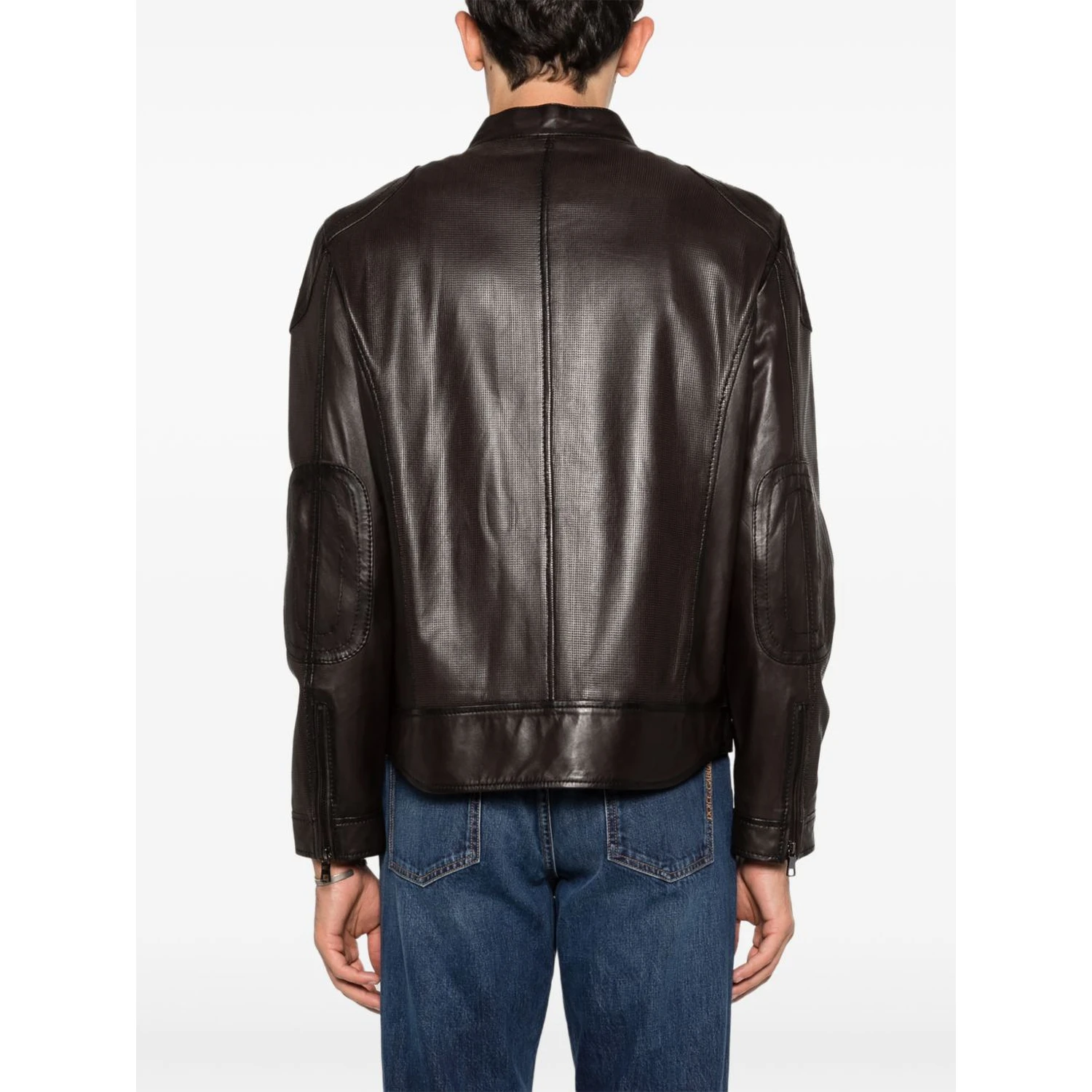 THE JACK AND JACKIE LEATHERS Jackets Brown
