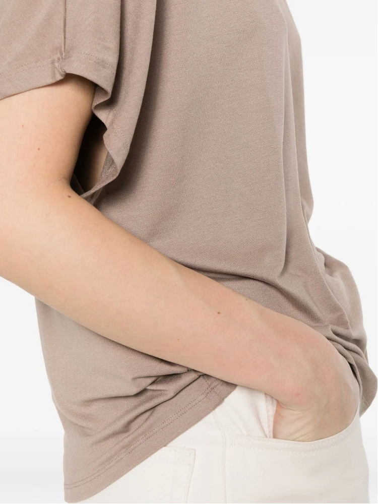 Majestic Filatures T-shirts and Polos Brown alternative