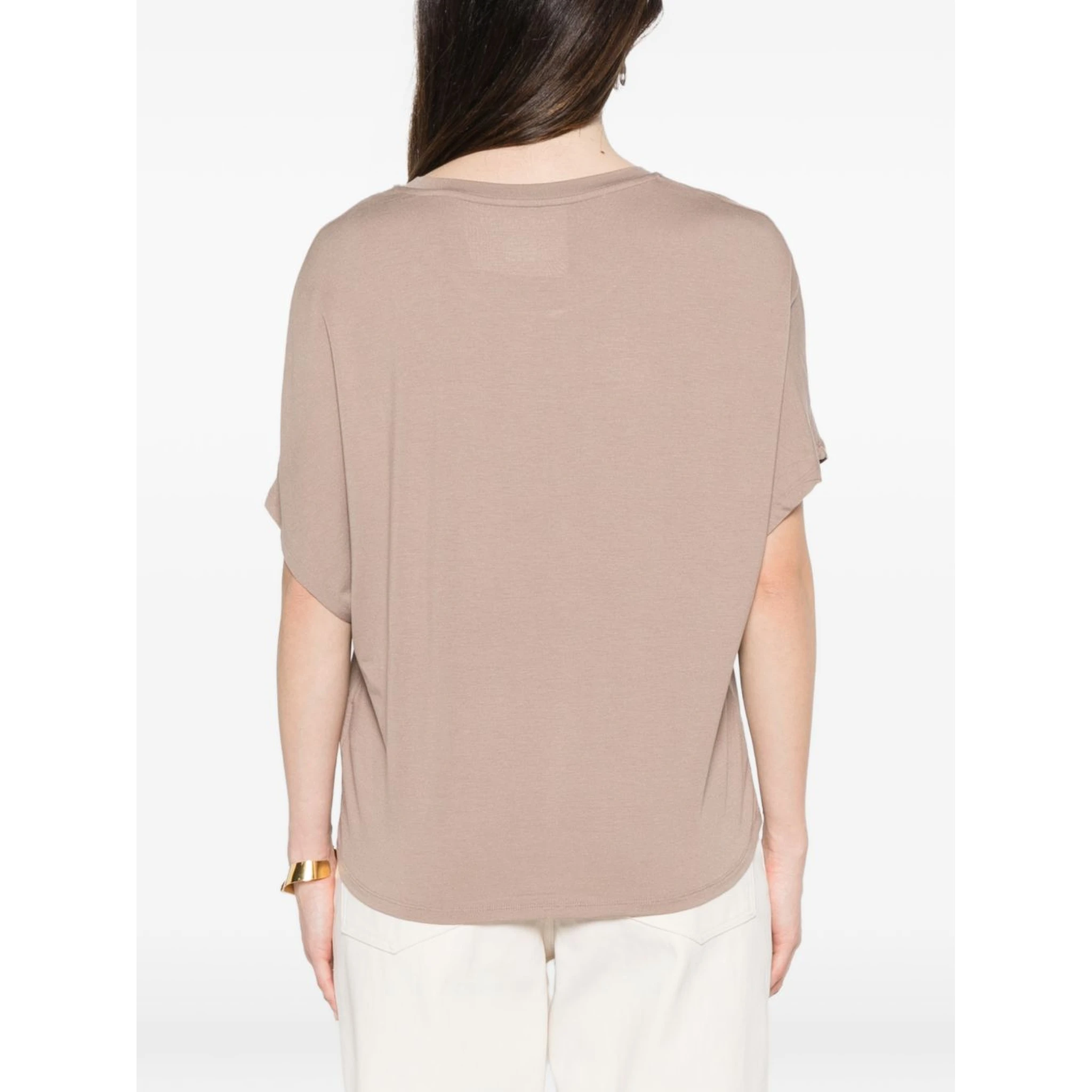 Majestic Filatures T-shirts and Polos Brown