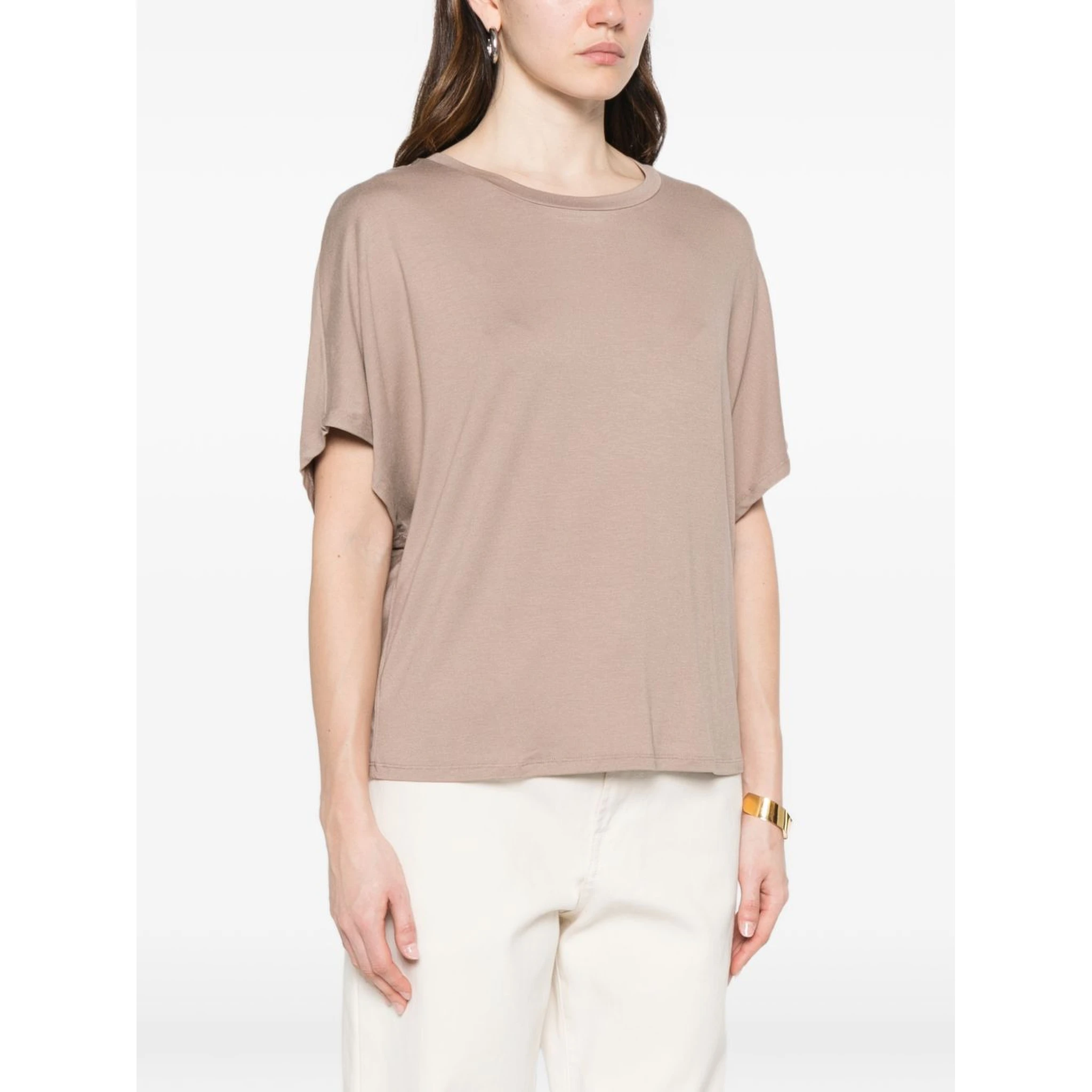 Majestic Filatures T-shirts and Polos Brown