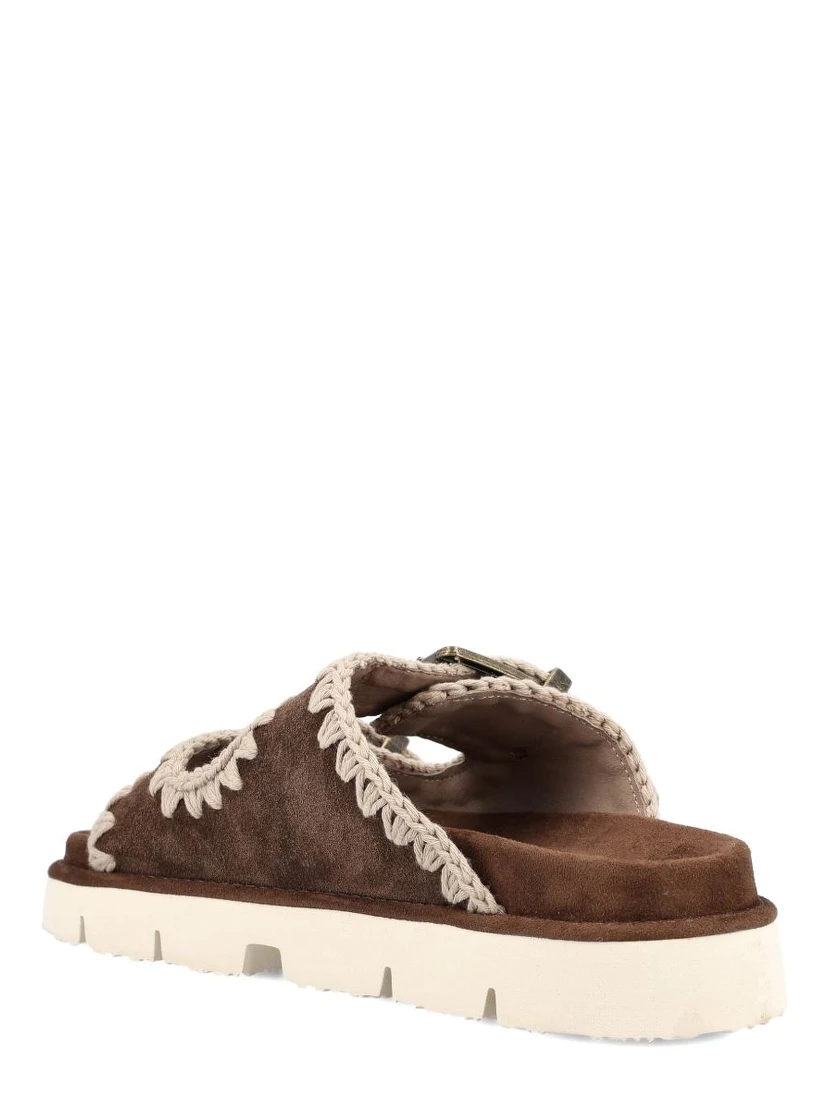 صندل مو بني