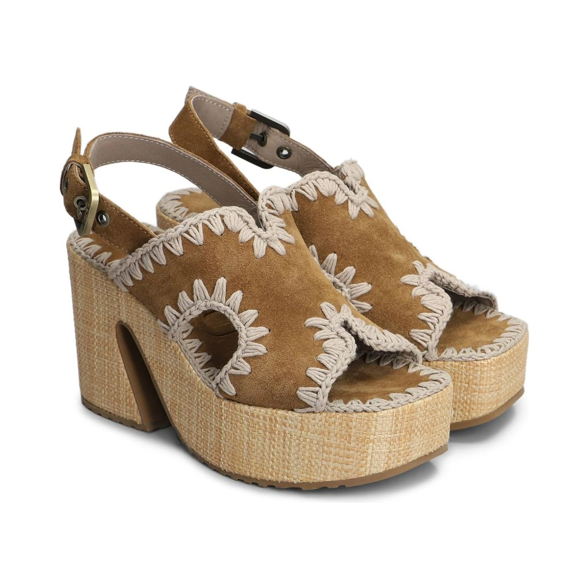 صندل مو بني